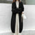 2022 autumn and winter new V-Neck long cardigan solid color coat new women&#39;s cashmere cardigan thick sweater Korean casual cas