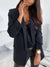 Factory Wholesale Blazer Coat &amp; Pocket Design Women&#39;s Suits Solid Color Long Sleeve Small Suit Ladies Top Jacket Blazers Jackets