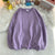 NoEstaMal Korean New Women Basic O Neck Sweatshirt Spring Oversized Solid 12 Colors Hoodies 2022 Girls Casual Harajuku Pullovers