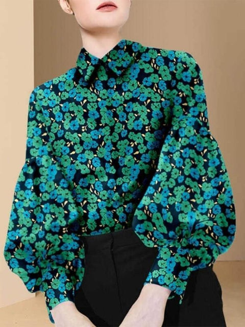 blusas mujer de moda 2022 summer Top female women shirts Women&#39;s plaid printed shirt Blouses tops Long sleeve Chic woman blouse