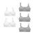 5PcLlot Young Girls Bra Cotton Training Bra Teenagers Lingerie Underwear 8-14Years