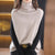 100% Pure Wool Turtleneck Waistcoat Women&#39;s Knitted Vest 2022 New Autumn And Winter Sleeveless Top Sweater
