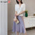 Women High Waisted Skirt  Silk Satin Skirts  A-Line Elegant Skirts Summer Pink Midi Skirt New Korean Style  pencil skirt 2022