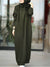 Women Muslim Dress Sweatshirt Dress 2022 Stylish Hoodies Long Sleeve Maxi Dress Female Casual Solid Hooded Vestidos Robe