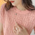 22 New Summer Knitted Short-sleeve Women&#39;s Thin Hollow Round Neck Loose Solid Color Linen Top Short Half-sleeve Pullover T-shirt