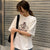 2022 Summer Korean Version Of The Bf Style Loose All-match Printing Student Short-sleeved T-shirt Women&#39;s Casual Hong Kong Style