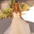 Aviana Simple V-Neck A-Line Tulle Wedding Dress 2022 Sleeveless Open Back Sweep Train Bridal Gown For Women Vestido De Novia
