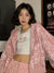 Deeptown Preppy Style Sweet Leopard Print Sweatshirts Women Harajuku Vintage Oversize Hoodie Zipper Pink Top Casual Short Jacket