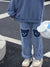 Cute Hip Hop Bear Print Jeans Girls Cool Harm Pants Trousers Female Punk High Waist Denim Bagge INS Autumn Harajuku Jeans Femme