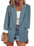 New Solid Color Small Suit Single Piece Long Sleeve Spring Suit Jacket Woman Jacket Blazer Women  Black Blazer Women  Coats