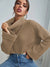 2022 Autumn and Winter New High Collar Solid Color Loose Women&#39;s Sweater Women&#39;s Casual Pullover TopSweaters Korean Fashion