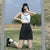 Korean Fashion Jeans Woman Harajuku Skirts Bodycon High Waist Skirt Denim Black Mini Skirt Y2K Jeans Skirt Women Clothes Short