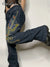 Retro Butterfly Print Y2K Denim Jeans Low Waisted Grunge Vintage Cargo Trousers Fairycore Harajuku Fashion Pants Cuteandpsycho
