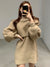 Dresses for Women 2022 Autumn  Winter New Knitted Two-piece Turtleneck Suit  Sexy Dress  Mini Dress Sweater Thermal Dress Set