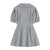 Women&#39;s Clothing Dress Doll Collar Button Puff Short Sleeve Casual Korean High Waist Simplicity Baggy Short Skirt Ladies Summer