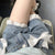 Sweet Lolita Denim Shorts Women&#39;s Summer Kawaii High Waist Lace Ruffles Bow Chic Jeans Female Casual Hot Y2k Loose Short Pants