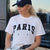 Paris T-Shirt Woman Cotton Cozy Graphic Vintage Tees Shirts Tshirt 2022 Femme Rock n Roll T-shirts Tops Streetwear