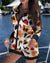 Summer Women Two Piece Set Eyelet Embroidery Buttoned Shirt Top &amp; Pocket Design Shorts Set 2022