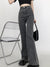 Women Autumn Winter High Waist Vintage Wash Classic Denim Bell Bottom Trendy Straight Cylinder Mopping A-line Jean Flare Pants