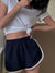 HOUZHOU Vintage Women&#39;s Shorts Jogging Fitness Korean Fashion Summer Casual Pants Female Harajuku Sports Black Sweatpant Loose