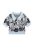Women Knitted T Shirt Short Sleeve Polo-Neck Cute Cat Print Tee Korean Streetwear Fashion Vintage Casual Crop Top 2022 Summer