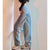 Korean Style 2022 New Arrival Autumn Women Cotton Denim Patchwork Full Length Pants Button Fly Waist Straight Casual Jeans P353
