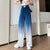 Summer Women&#39;s Casual Thin High Waist Lazy Style All-Match Pleated Trousers Solid Color Streetwear Loose Straight Wide Leg Pants