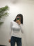 T Shirt Korean Style Slim T-shirts 2022 Sexy Tshirts Cotton Long Sleeve Summer Tops Tee Shirt Femme Khaki Blue White Black
