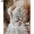 Robe Vintage Beach Wedding Dresses Tulle Long Lace Beach Bridal Gown A-Line Court Train vestido de noiva Lakshmigown