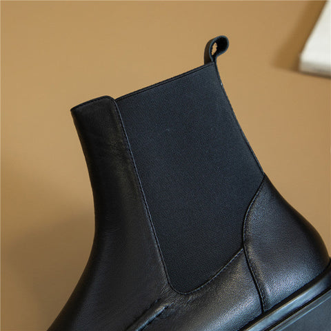kamahe Annette Leather Boots